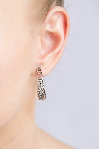 Boucles oreilles créole - d'oreilles,