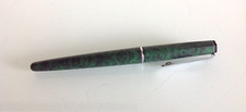 Stylo à encre Waterman effet marbre vert / vintage