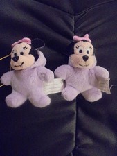 2 MINI PELUCHES MINNIE DISNEY