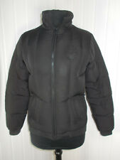 Veste chaud blouson noir doudoune duvet/plumes LE TEMPS DES CERISES S 36/38 DP