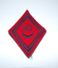 INSIGNE MILITAIRE LOSANGE