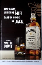 Affiche Publicitaire Roulée JACK DANIEL'S honey#2 120x175 Cm