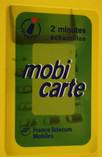FRANCE Mobicarte Recharge Echantillon 2 min 1999
