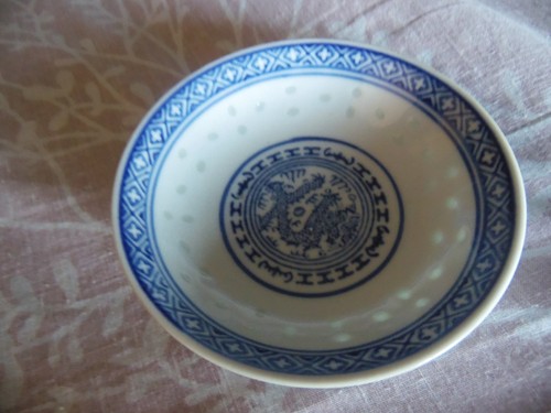 Assiette coupelle chinoise - assiette/coupelle,