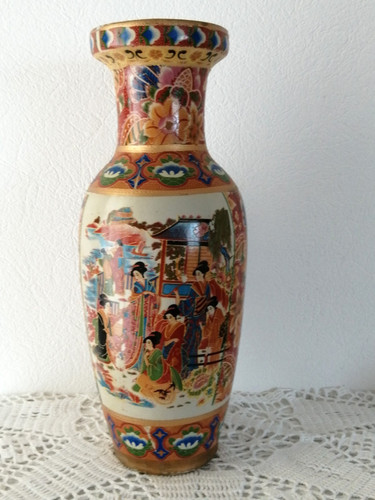 Ancien vase balustre - ancien, en