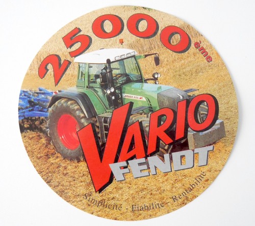 Autocollant tracteur vario - tracteur,