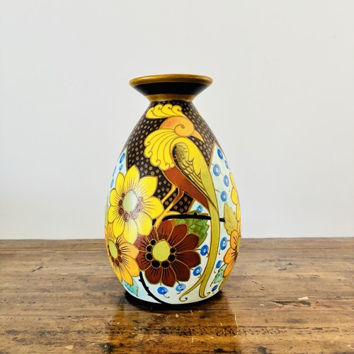 Vase art déco charles catteau - vase,
