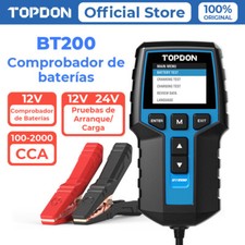 TOPDON BT200 Profi EF EFB Testeur de Batterie Test de Démarrage 100-2000CCA 12V