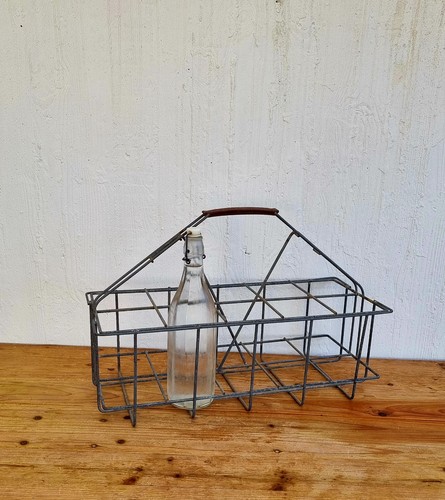 Ancien porte bouteilles - porte-bouteilles, fer