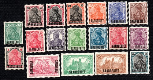 Colonies françaises sarre - ,
