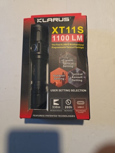 Klarus xt11s usb - usb, 1100