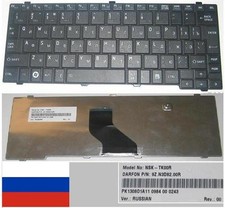 CLAVIER QWERTY RUSSE TOSHIBA Satellite Portege T110 T115 NSK-TK00R 9Z.N3D82.00R