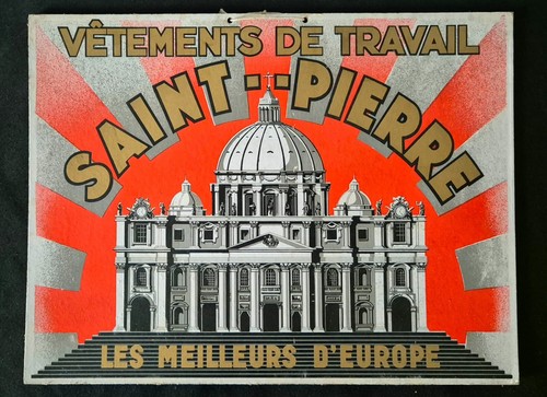 Rare carton publicitaire - rare,