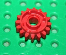 Lego red technic gear tooth - red, 16