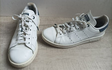Adidas vintage Stan Smith Baskets basses Blanches Jean T 38 1/2 - 5 1/2 UK 6 US