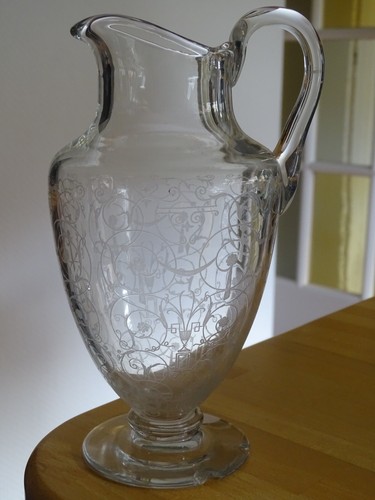 Baccarat ancien broc - ancien, pichet