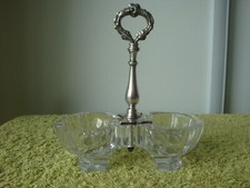 Saleron métal argenté