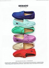 Publicité Advertising 108  2015   les chaussures Sebago