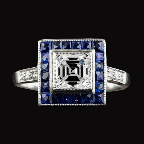 Bague fiançailles ancienne - de,