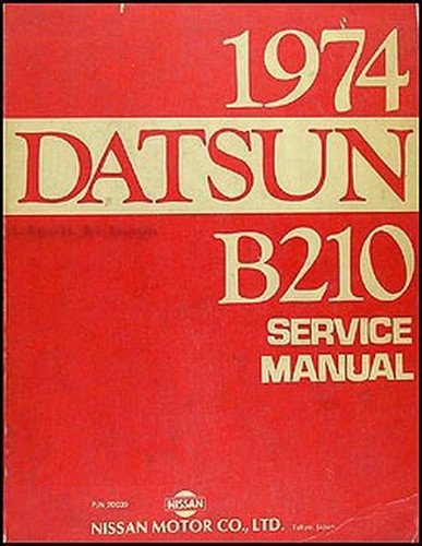 1974 datsun b210 service - datsun,
