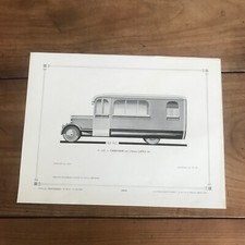 gravure l auto carrosserie N376 caravane chassis laffly AI