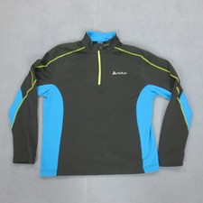 Sweat Polaire 1/4 Zip Ski Running Odlo Homme M Noir Colorblock