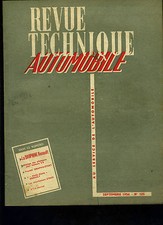 (C11)REVUE TECHNIQUE AUTOMOBILE DAUPHINE RENAULT / Allumeurs Moteurs V8