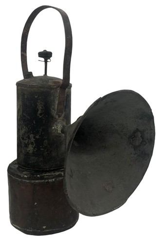 Lampe ancienne acétylène - lampe,