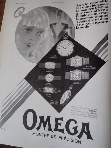 Montre omega chapeau - omega, flechet