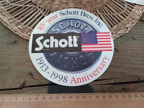Ancien autocollant schott - , 1998