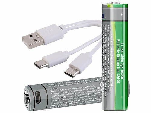 Accus lithium ion 18650 2000 - accus,