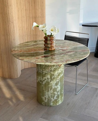 Table basse onyx - en, vert