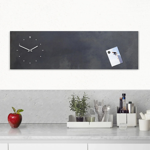 Horloge murale horizontale