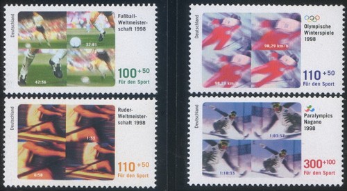 Germany 1998 mnh football - 1998, mnh**football