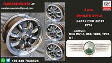 Jantes alliage minilite 5j 12 pouces Austin Morris Mini Innocenti Mk1 2 3 850...