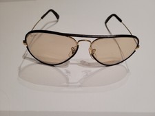Lunettes Ray Ban en cuir  (Modèle ancien- Aviator - Vintage)
