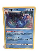 Vaporeon SWSH072 Blackstar