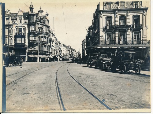 Ostende 1905 3 photos - 1905,