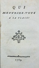 Caraccioli 1789 rare pamphlet - caraccioli,