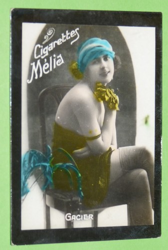 Photo 1910 cigarettes - photo, card