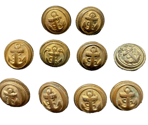 Boutons marine française - boutons,