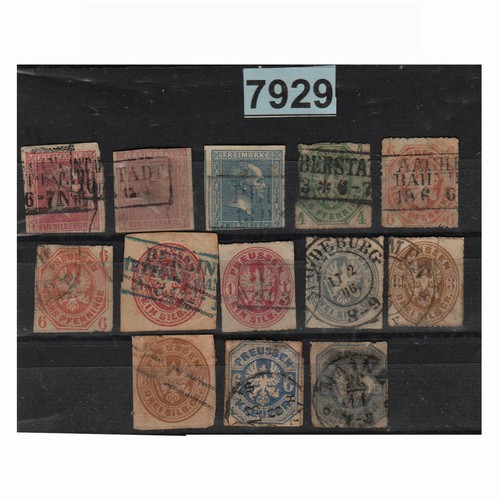 7929 allemagne prusse 1858 - prusse, 1858-65
