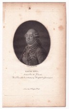 Portrait XVIIIe Louis XVI Roi