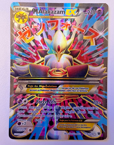 Pokémon card alakazam ex - pokémon, m