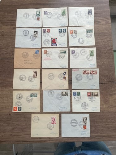 Lot enveloppes fdc - de,