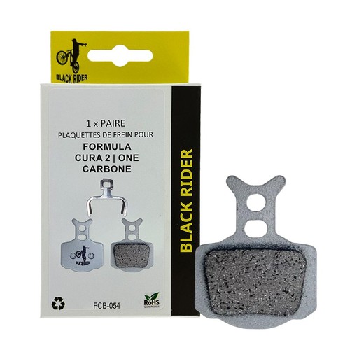 Jeu plaquettes frein black - plaquettes,