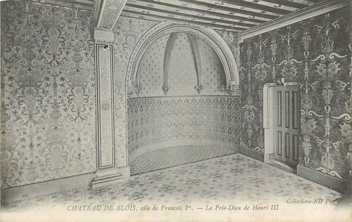 Blois chateau prie dieu - chateau,