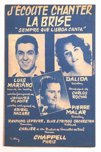 Partition vintage sheet music