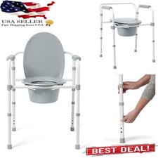 3-in-1 Steel Bedside Commode
