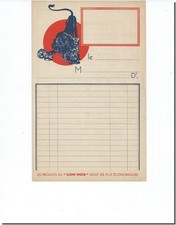 Facture vierge - LION NOIR 